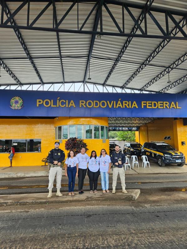 PRF realiza a&ccedil;&atilde;o educativa sobre autismo em Floriano com apoio da AMA Anjo Azul.(Imagem:Divulga&ccedil;&atilde;o)