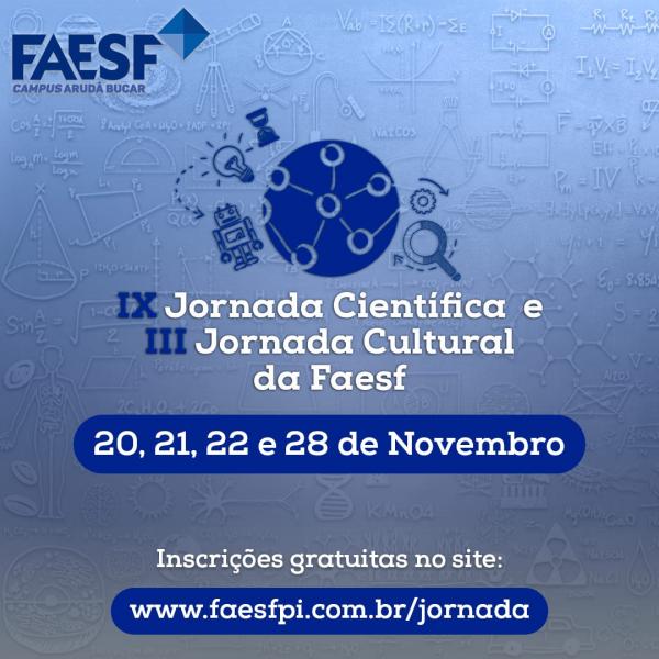 IX Jornada Científica e III Jornada Cultural(Imagem:Divulgação)