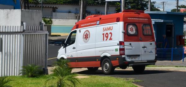 Ambulância Serviço de Atendimento Móvel de Urgência (Samu).(Imagem:André Santos/Prefeitura de Uberaba)