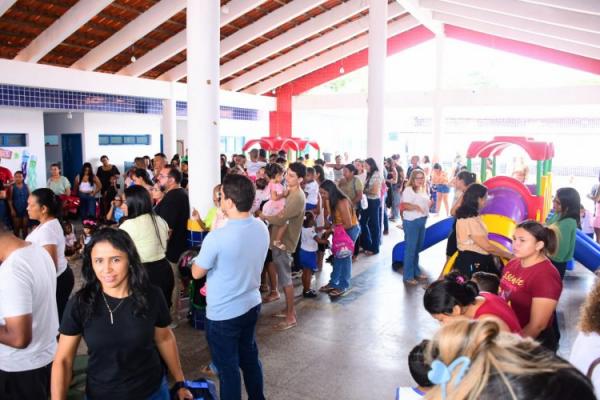 Aula Inaugural marca in&iacute;cio do Ano Letivo na rede municipal de ensino de Floriano(Imagem:Secom)