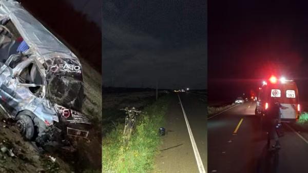 Acidente entre moto, carro e van deixa tr&ecirc;s mortos no Piau&iacute;.(Imagem:Portal B1)