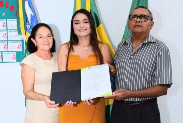 Empossada a nova secretária de Comunicação de Floriano(Imagem:Secom)