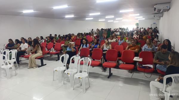 Jornada Pedag&oacute;gica marca in&iacute;cio do ano letivo de 2026 em Bar&atilde;o de Graja&uacute;.(Imagem:FlorianoNews)