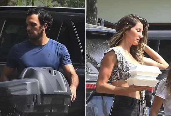 Joaquim Valente é visto junto de Gisele Bündchen.(Imagem:The Grosby Group)