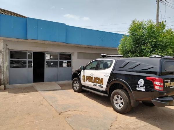 Central de Flagrantes de Picos, no Sul do Piauí.(Imagem:Antônio Rocha/TV Clube)