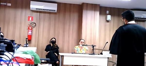 Maria Nerci confessa que matou a filha Izadora Mourão durante depoimento em Pedro II.(Imagem:Reprodução )