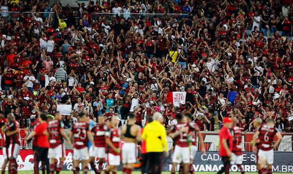 Cariocas batem Atlético-MG no Brasileiro e miram final.(Imagem:Gilvan de Souza/Flamengo)