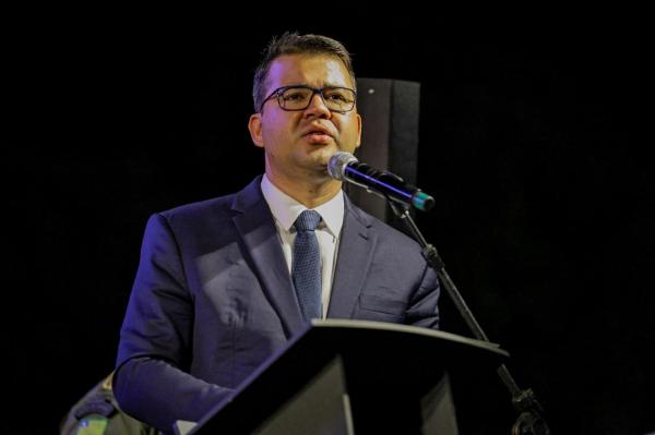 Secretário da Segurança, Chico Lucas.(Imagem:Gabriel Paulino)