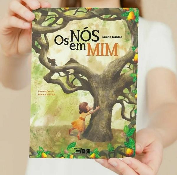 Escritora se inspira em Cajueiro-Rei, no litoral do Piauí, para escrever livro infantil.(Imagem:Reprodução/Redes Sociais)