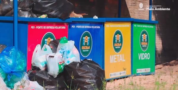 Projeto Escola Seletiva em Floriano: Transformando conscientização em vida e sustentabilidade.(Imagem:Reprodução/Instagram)