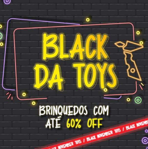 BLACK DA TOYS: Maior loja de brinquedos em Floriano oferece descontos de até 60%.(Imagem:Reprodução/Instagram)