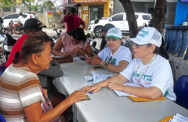 Mobiliza&ccedil;&atilde;o Dia D de Matr&iacute;cula 7 GRE em Valen&ccedil;a-PI. (Imagem:Jonathan Dourado)