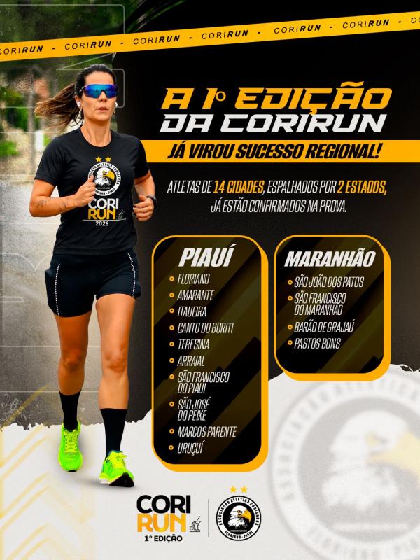 Cori Run 2026(Imagem:Reprodu&ccedil;&atilde;o/Instagram)