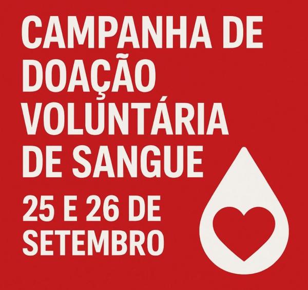 Floriano realiza campanha solidária de doação de sangue nos dias 25 e 26 de setembro.(Imagem:Divulgação)