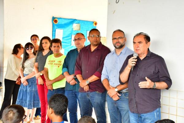 Aula inaugural marca o início do ano letivo na rede municipal de ensino.(Imagem:Secom)