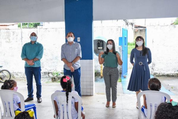 Educação municipal de Floriano abre o ano letivo de 2022 com aula inaugural.(Imagem:Secom)
