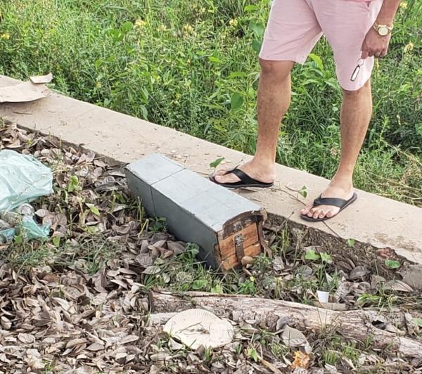 Homem tenta furtar cofre de igreja e é perseguido por padre em Barras.(Imagem:Reprodução)