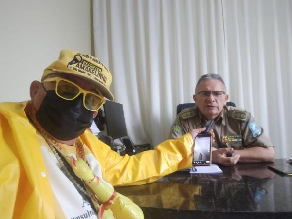 Tenente-Coronel Gilson Leite(Imagem:FlorianoNews)