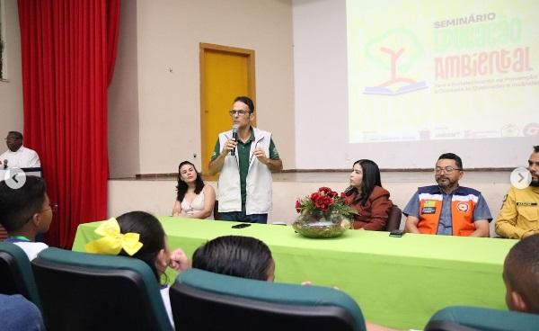 Seminário de Educação Ambiental discute prevenção e combate às queimadas em Floriano.(Imagem:Reprodução/Instagram)
