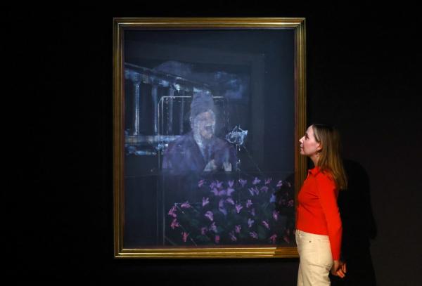 Um quadro de Francis Bacon de um papa gritando, considerado o primeiro de uma série de representações papais do artista, entrou em exibição em Londres nesta terça-feira (15), a pri(Imagem:Reprodução)