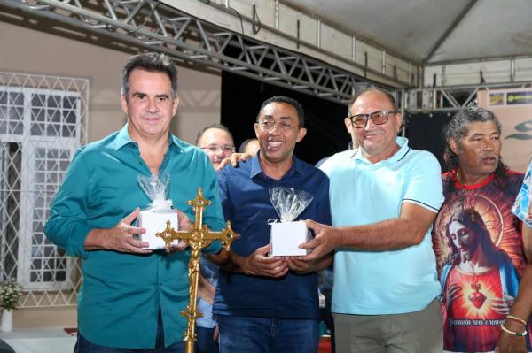 Ciro Nogueira participa do tradicional festejo de São Miguel Arcanjo(Imagem:Ascom)