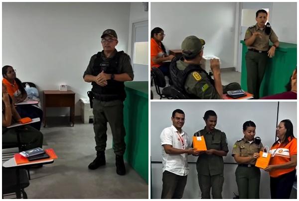 Comandante do 3º BPM apresenta projeto da Corrida da Fogueira 2024 à equipe do Laboratório Sobral.(Imagem:Reprodução/Instagram)