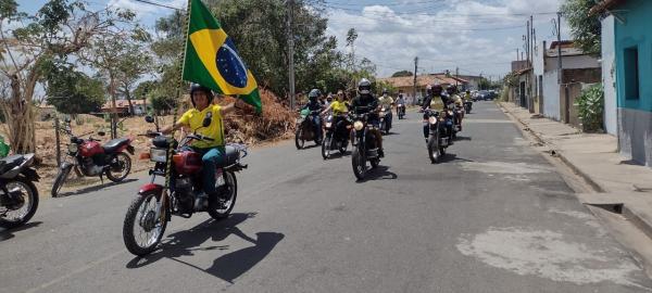 No dia da Independência do Brasil, Bolsonaristas fazem manifestação em Floriano(Imagem:FlorianoNews)