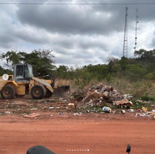 Secretaria de Meio Ambiente intensifica ações de limpeza e preservação em Floriano(Imagem:Reprodução/Instagram)