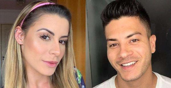 Arícia Silva garante que não está namorando Arthur Aguiar(Imagem:Divulgação)