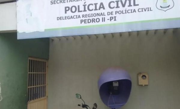 Delegacia de Pedro II, no Norte do Piauí.(Imagem:Divulgação/Polícia Civil)