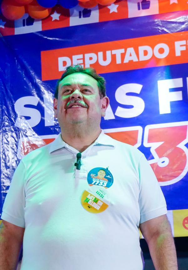 Silas Freire lança candidatura em Floriano e recebe multidão de pessoas (Imagem:Divulgação)