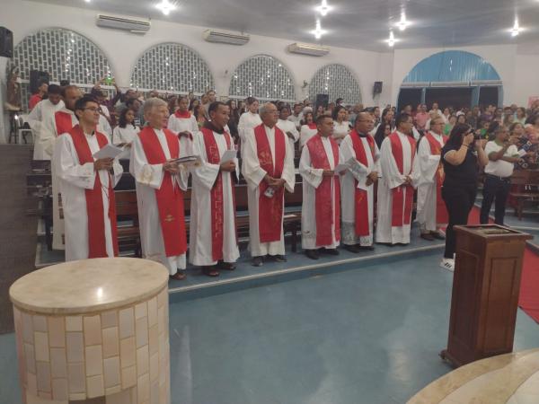 Diácono Raimundo José Ferreira é ordenado em Celebração Eucarística na Diocese de Floriano.(Imagem:FlorianoNews)