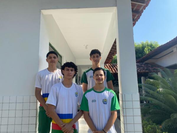 Estudantes da rede estadual de Boqueirão do Piauí criam robô capaz de adivinhar números(Imagem:Ascom Seduc)