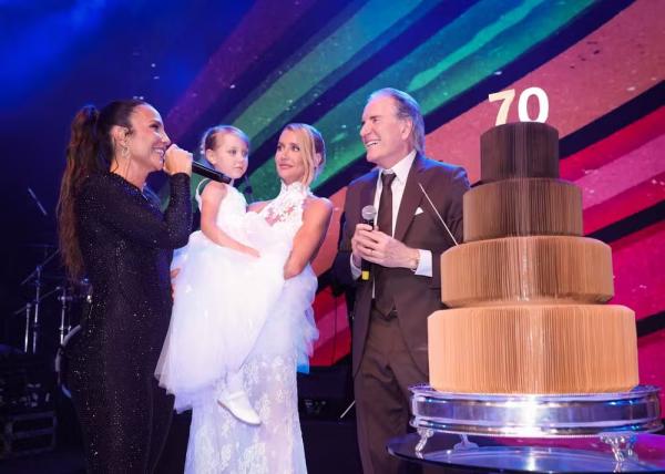 Ivete Sangalo em renovação de votos de casamento de Roberto Justus e Ana Paula Siebert.(Imagem:Manuela Scarpa/BrazilNews)