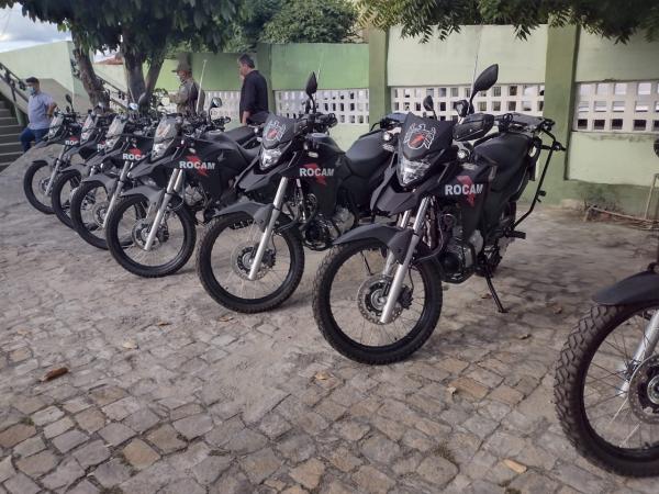 Governadora entrega motocicletas para PM em Floriano(Imagem:FlorianoNews)