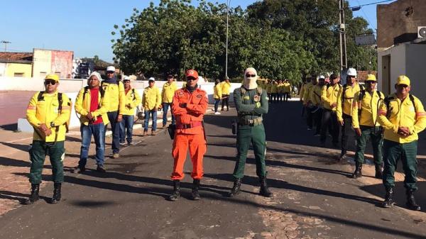 Somente neste ano, foram 120 combates diretos ao fogo, em operações promovidas por brigadistas treinados pela Semarh(Imagem:Divulgação)