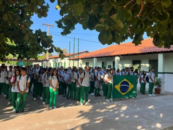 Escolas da Rede Estadual de Educação se preparam para desfiles cívicos do dia 7 de setembro.(Imagem:Divulgação)