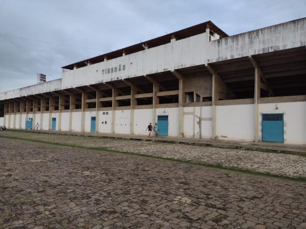 Estádio Tiberão, em Floriano(Imagem:FlorianoNews)