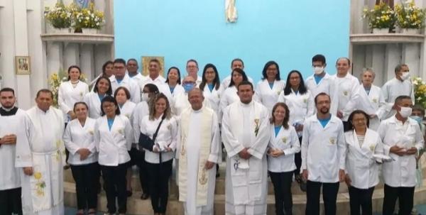 Realizado em Floriano, a Investidura de Novos Ministros da Santa Comunhão(Imagem:Reprodução)