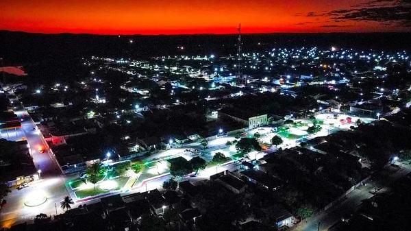 Cidade de Avelino Lopes, no Sul do Piauí.(Imagem:Prefeitura de Avelino Lopes)