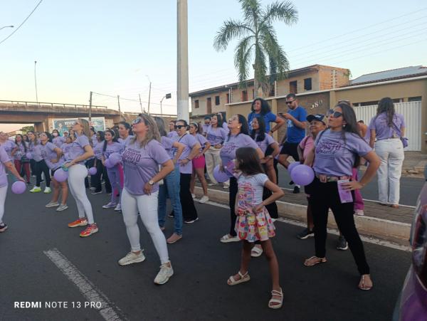 Sesc Floriano participa da Caminhada do Agosto Lilás em defesa dos direitos da mulher(Imagem:FlorianoNews)