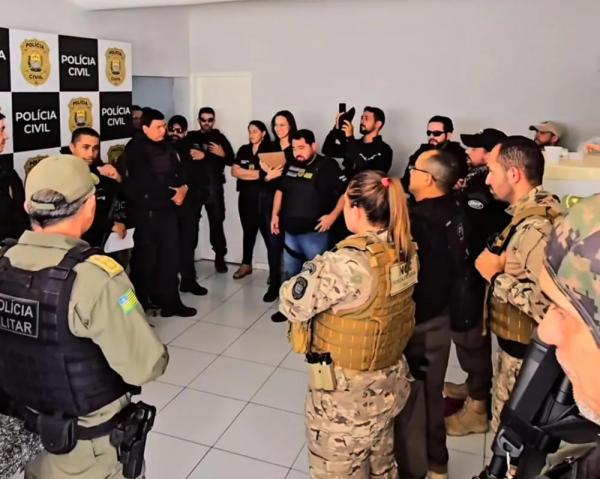 3º BPM e Polícia Civil realizam operação conjunta de combate ao tráfico em Floriano.(Imagem:Reprodução)