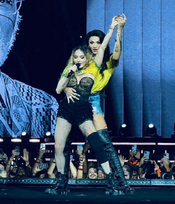 Madonna e Pabllo Vittar(Imagem:Reprodução/Instagram)