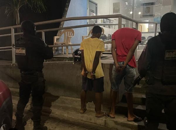 Tráfico de drogas em Floriano: ROCAM efetua prisão e conduz suspeitos à Central de Flagrantes.(Imagem:Reprodução/Instagram)