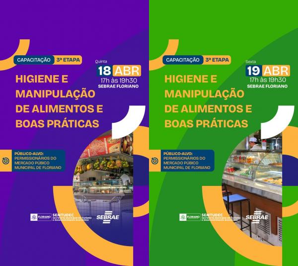  Prefeitura de Floriano promove capacitação para permissionários do Mercado Público.(Imagem:Divulgação)