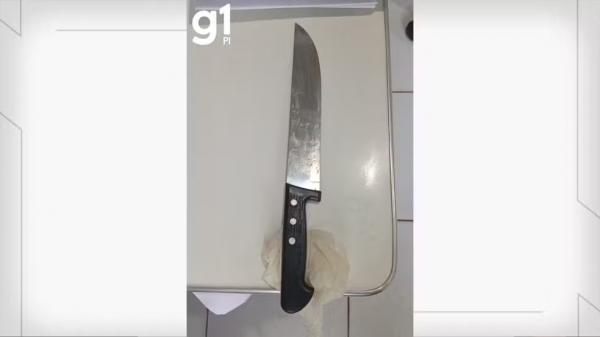 Sobrinho é preso suspeito de matar tio com golpe de faca após briga familiar no Norte do Piauí.(Imagem:Montagem g1)