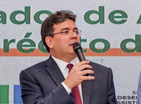 Rafael Fonteles anuncia concurso com 60 vagas para a Sasc.(Imagem:Gabriel Paulino)