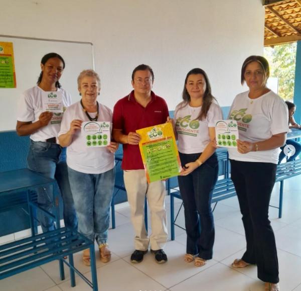 Escolas de Floriano recebem equipe da SEMAN para promover conscientização ambiental.(Imagem:Reprodução/Instagram)