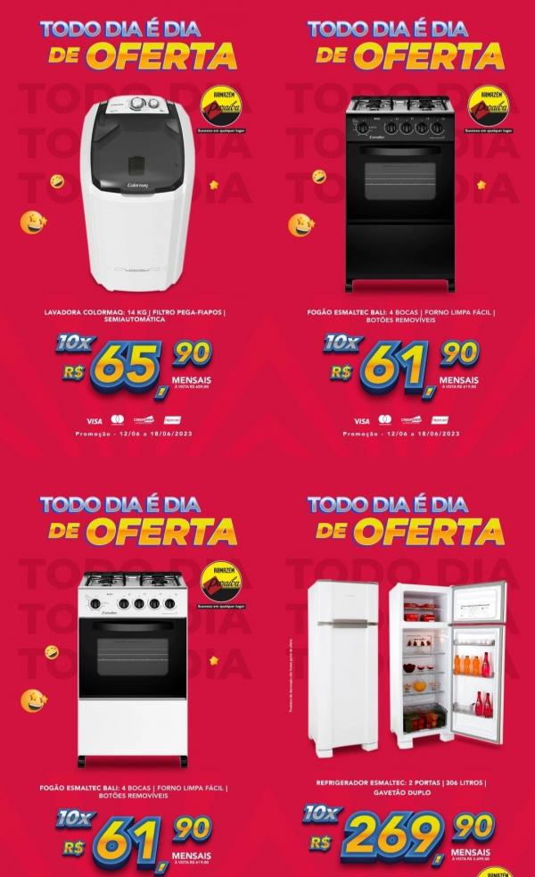 Aproveite as ofertas diárias do Armazém Paraíba: Eletrodomésticos com preços imbatíveis(Imagem:Divulgação )