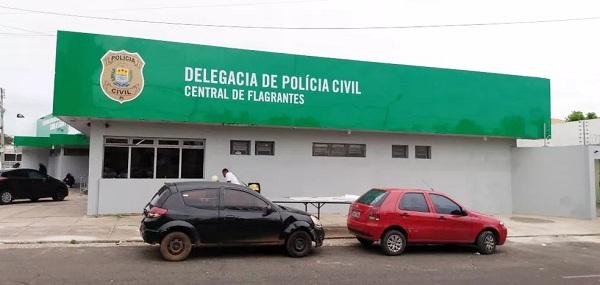 Central de Flagrantes de Teresina.(Imagem:Livia Ferreira/g1)